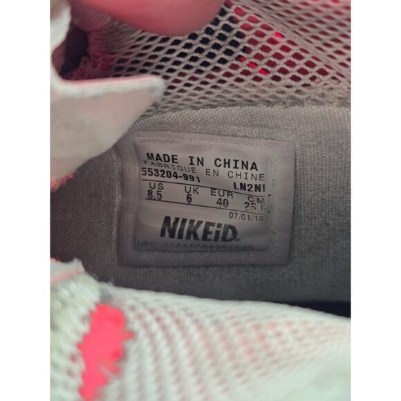 Rare Nike ID Hyperdunk 553204-991 Basketball Shoes Sneakers Womens sz US 8.5 - Picture 9 of 9